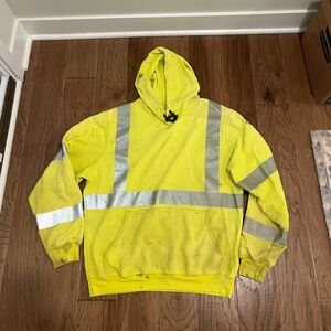 National Safety FR Hoodie - construction work High Vis hoodie